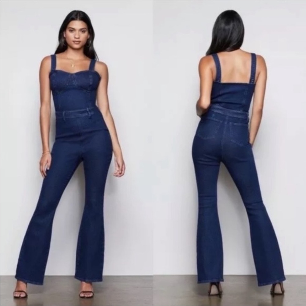 Good American Cupped Flare Playsuit Size 2